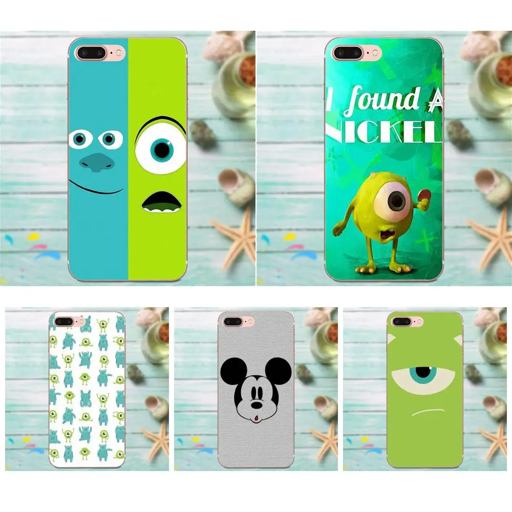 Для Xiaomi Redmi Mi Note 7 8 9 SE Pro Lite Go Play TPU печать Университет Монстров Mike Wazowski мультфильм |