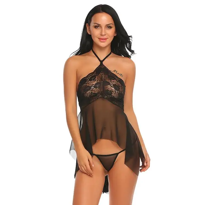 Нижнее белье Avidlove, сексуальное эротическое платье Babydoll, Женская Прозрачная кружевная ночная рубашка, Порно сорочка, нижнее белье, Фантазийная сексуальная одежда