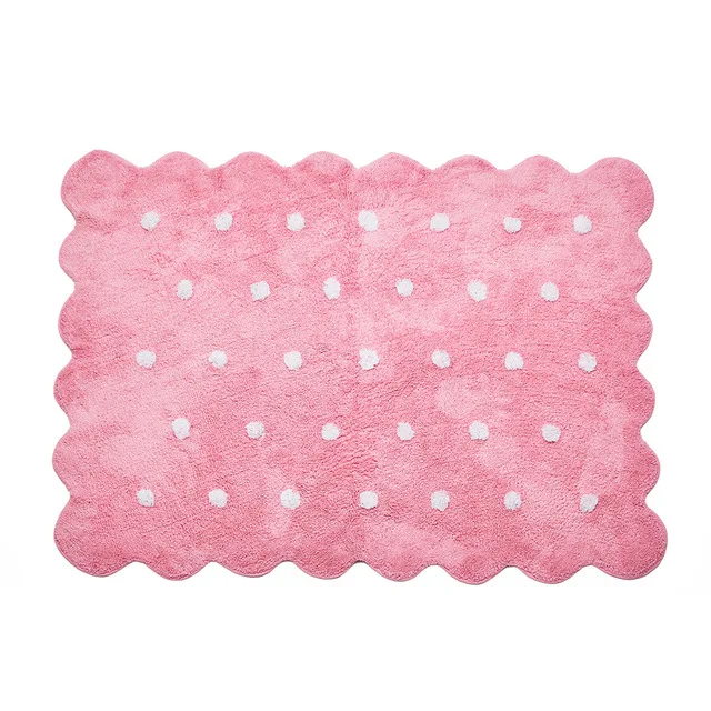 Розовый Детский коврик 110x150 см, детский игровой коврик, Детский ковер, детский коврик для занятий в тренажерном зале, коврик для игр, декоративные коврики, игрушки для детей - Цвет: Розовый