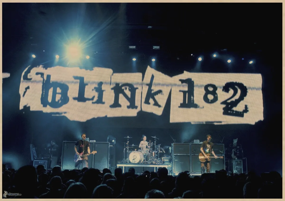 ВИНТАЖНЫЙ ПЛАКАТ Blink 182 рок-группа крафт ретро панк-рок плакат Европейская и американская музыкальная команда звезда рисунок Ретро плакат 1 - Цвет: 29