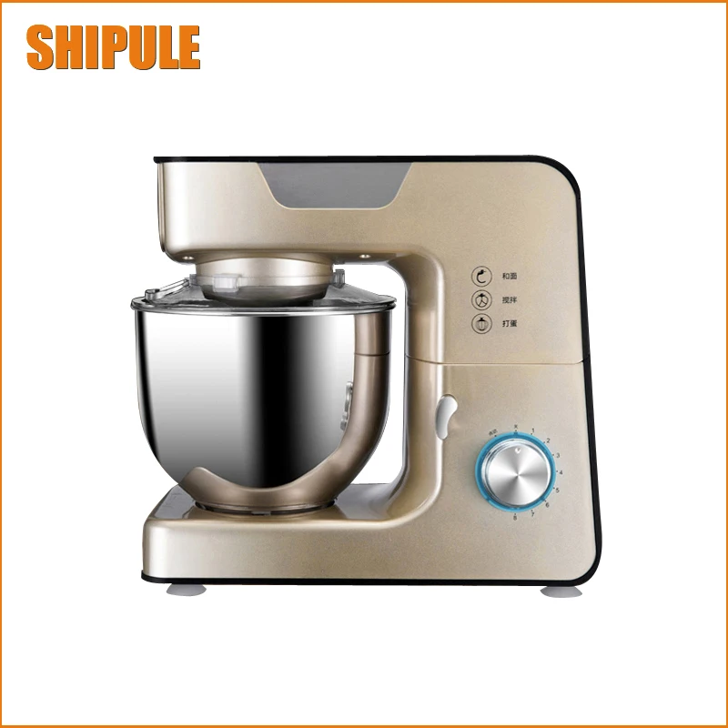 

5.5L stainless steel bowl Kitchen 8 Speed Electric dough mixer Tilt Head and Cooking Chef blender Machine