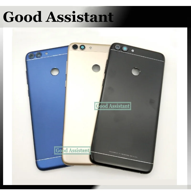 Черный/синий/Золотой задняя крышка для Huawei P Smart FIG LX1 L21 корпус батарейного отсека