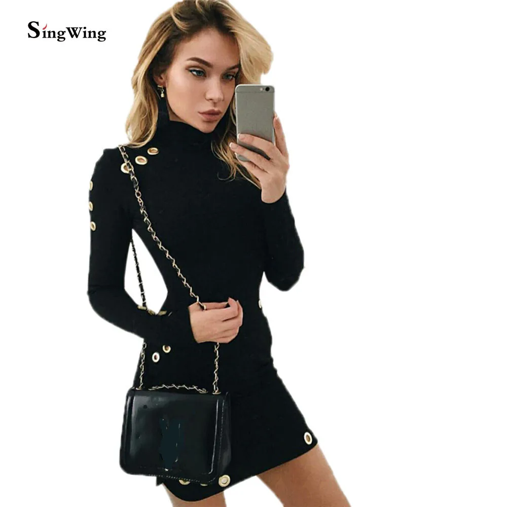 Женское облегающее платье с длинным рукавом Повседневное платье|sheath dress|women