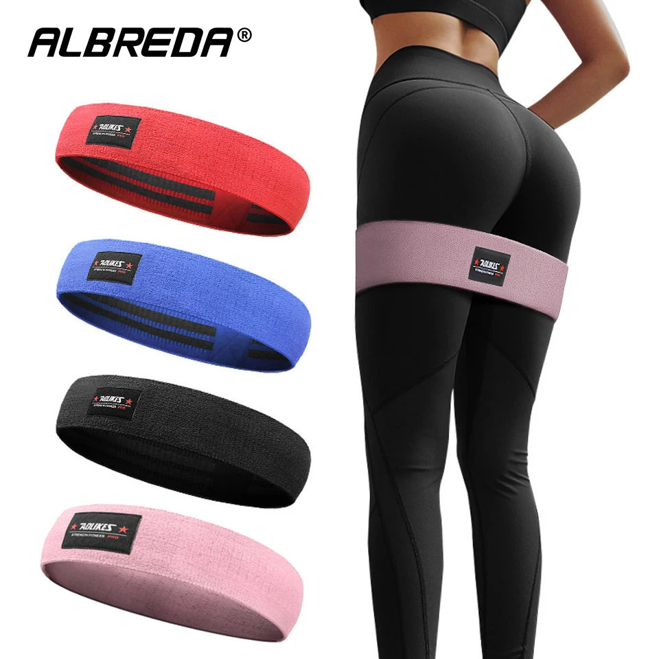 Эспандеры ALBREDA для мужчин и женщин эластичные ленты упражнений на бедра ножки