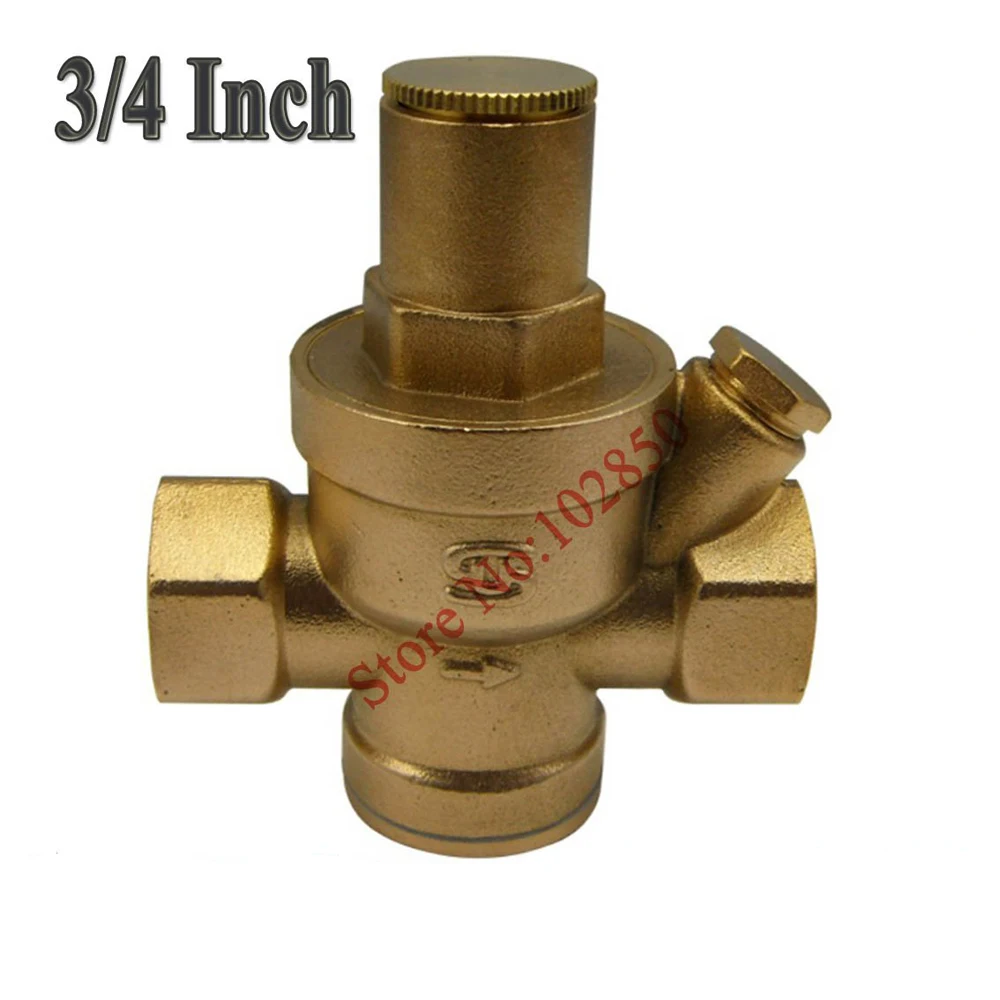 Латунный редуктор давления 3/4 дюйма с манометром латунный H59 длительный срок