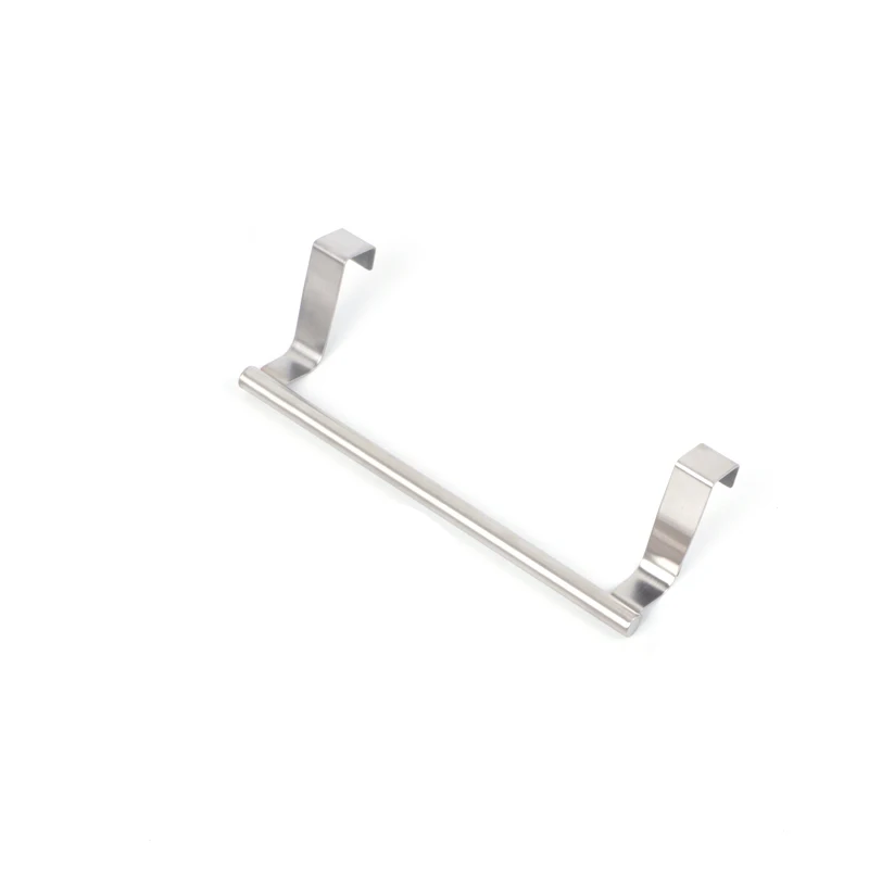 S Вешалка для полотенец из нержавеющей стали, держатель для ванной комнаты, вешалка для кухонного шкафа, вешалка для двери, вешалка для хранения мелочей, крючок, полка - Цвет: S