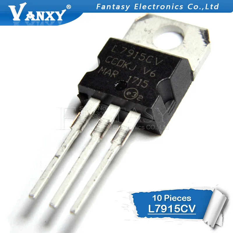10 шт. L7915CV TO220 L7915 TO 220 7915 LM7915 MC7915 7915CV Новый и оригинальный IC|ics 7| |