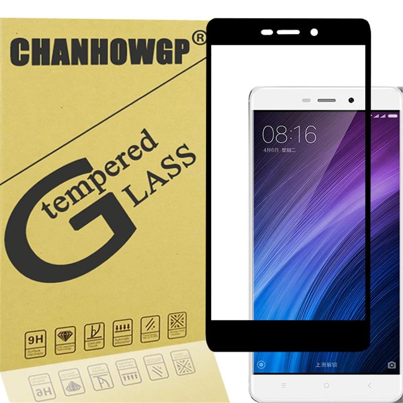Защитное стекло закаленное 9H 2.5D для Xiaomi Redmi 4 Pro 4X|Защитные стёкла и плёнки