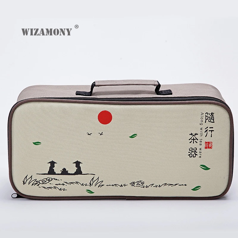 WIZAMONY китайский чайный набор кунг-фу Towl gaiwan Чайник чашки чайные наборы