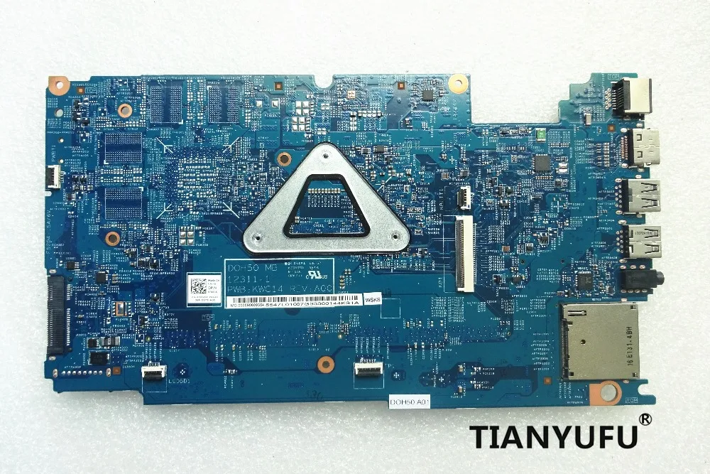 Новинка бесплатная доставка материнская плата для ноутбука DELL 7537 SR16Q i3 4010u 12311 1 CN