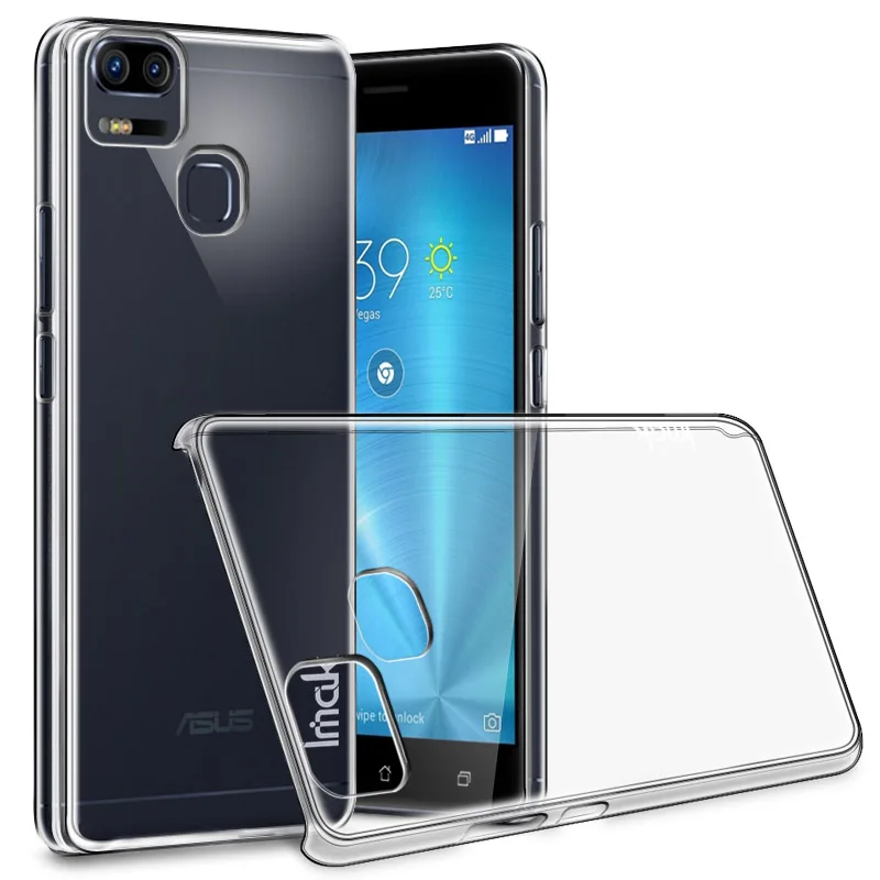 Для Asus Zenfone 3 S Max ZC521TL чехол IMAK износостойкие Прозрачный Кристалл Жесткий телефона