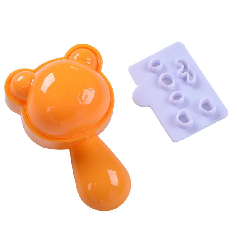 Суши-мейкер 1 Набор милый медведь свинка лягушка маленький тигр форма для рисовых