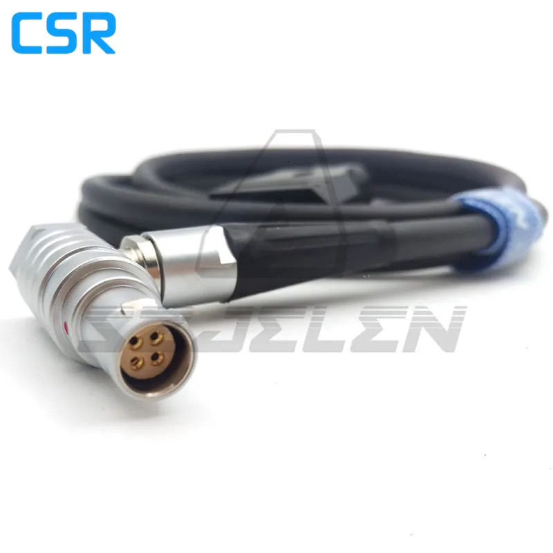 DTAP до 90 градусов локоть разъем 4pin Женский для камеры Canon C300/C200 Mark2 кабель