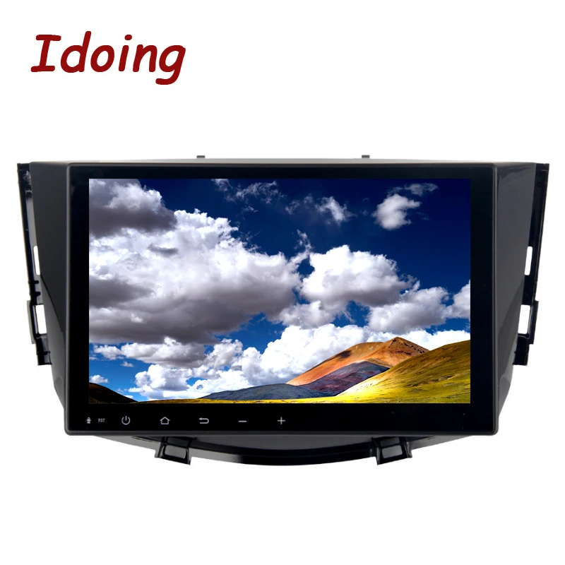 Idoing 1Din 9 дюймов Android8.0/7 1 автомобильный мультимедийный плеер Fit Lifan X60 2011 2015 руль 8