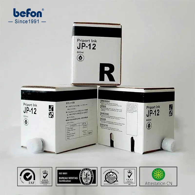 Befon Дубликатор чернил JP 12 JP12 совместимый для Ricoh 1250 1260 2800 2810 3000 3800 3810 1010 1030|duplicator
