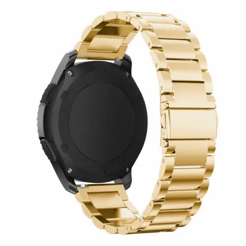 Gold Gear S2 Frontier полосы, CHENGXI Премиум твердые нержавеющая сталь часы полосы браслет ремешок для samsung gear S2 Galaxy часы S2 - Цвет ремешка: Gold