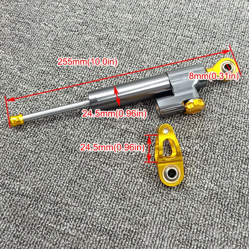 Универсальный алюминиевый стабилизатор рулевого управления с ЧПУ демпфер для