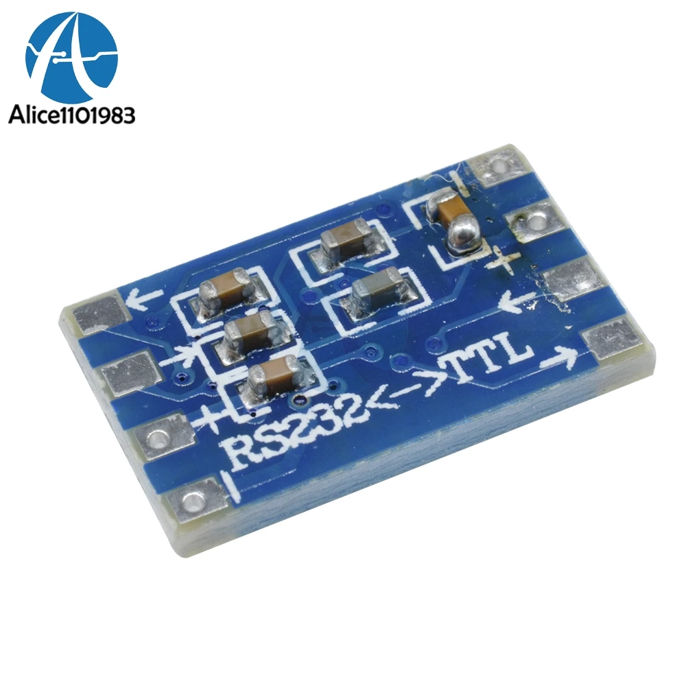 5 шт. RS232 к TTL 3В 5В MAX3232 Последовательный порт мини конвертер адаптер Модульная
