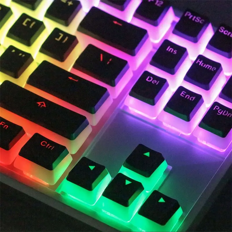 Брелок для пудинга двойной блеск OEM профиль ANSI 108 ключи с ISO cherry mx механическая