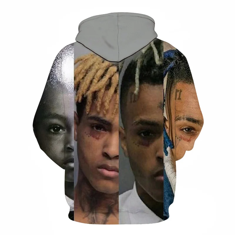 Новинка Xxxtentacion/Lil peep толстовки мужские 3d толстовки для мужчин/мальчиков хип-хоп осенняя куртка новая модная качественная спортивная одежда S-6XL
