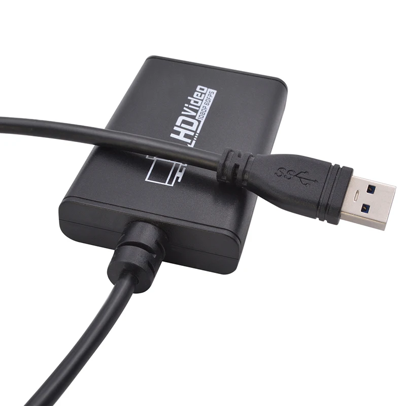 Kebidumei Профессиональная HD игровая коробка для видеозахвата USB 3,0 Штекерная HDMI женская вилка живое потоковое устройство для Xbox PS3 PS4 Play