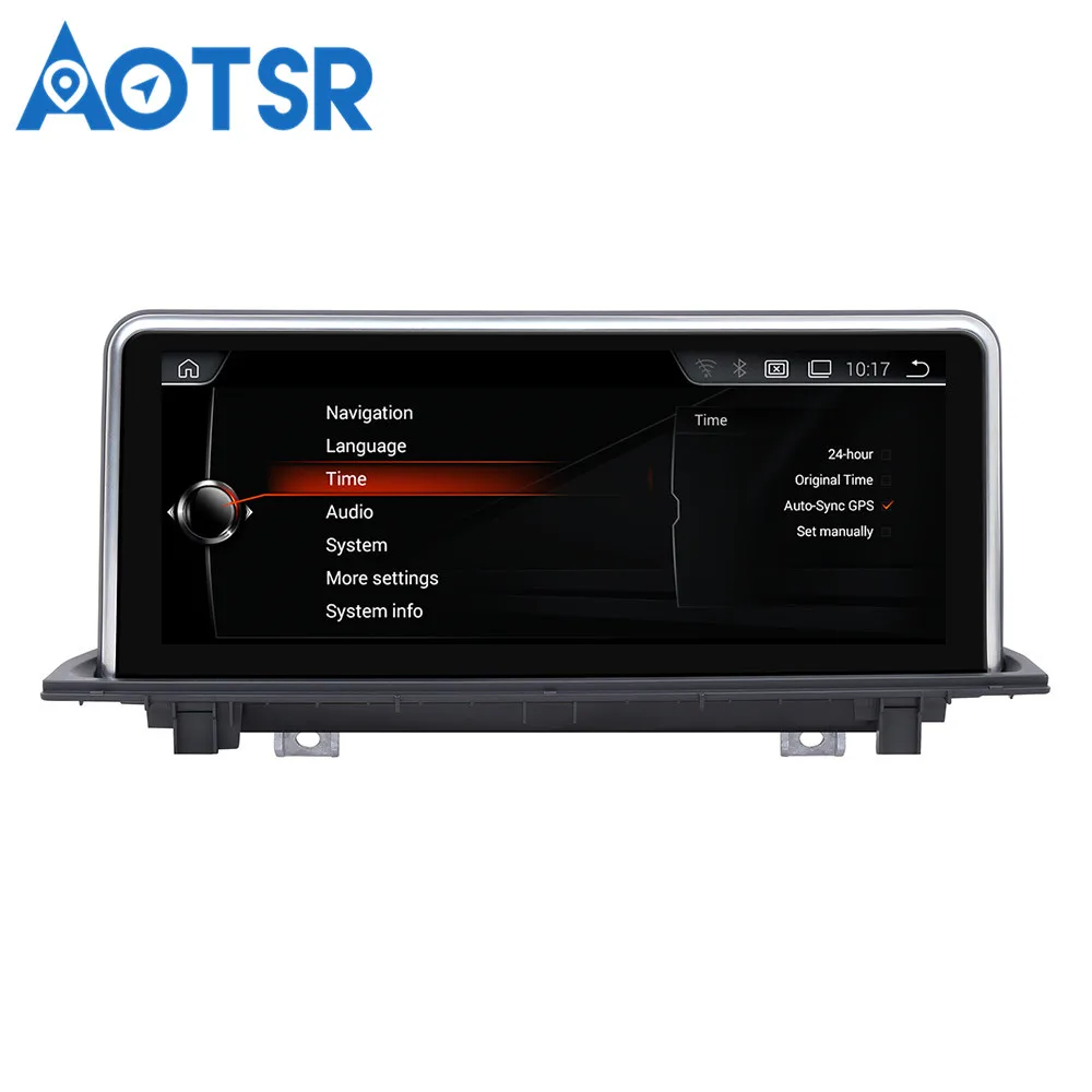 Aotsr 10 25 ''сенсорный экран Android 8 1 автомобильный без DVD плеера GPS навигация для BMW X1