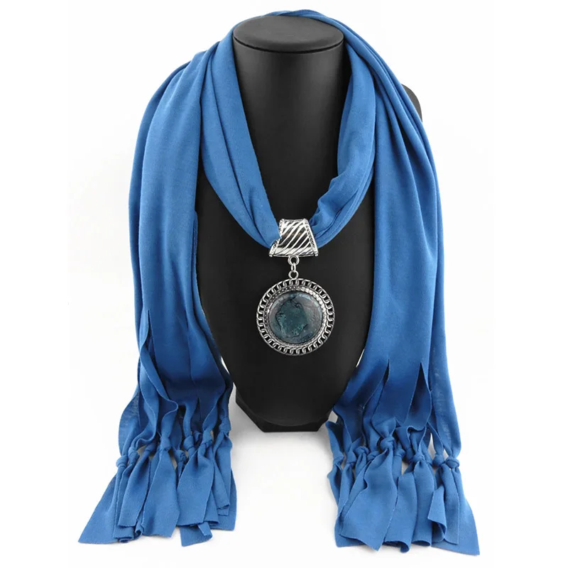 Ювелирные подвески RUNMEIFA шарф с подвеской однотонный из полиэстера каплями воды