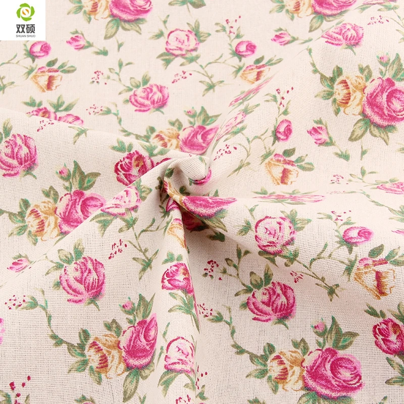 Роза картины льняной ткани рукоделие текстиля швейной для украшения дома