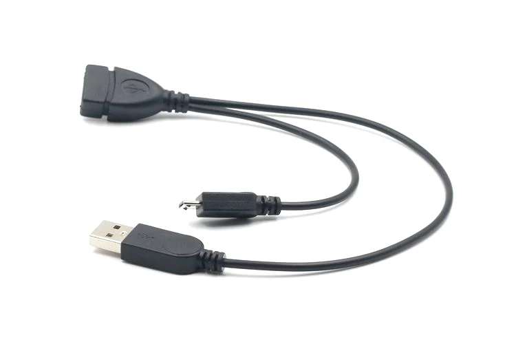 Кабель переходник OTG для SAMSUNG/SONY Y кабель сплиттер с разъемом Micro USB папа на папа|cable