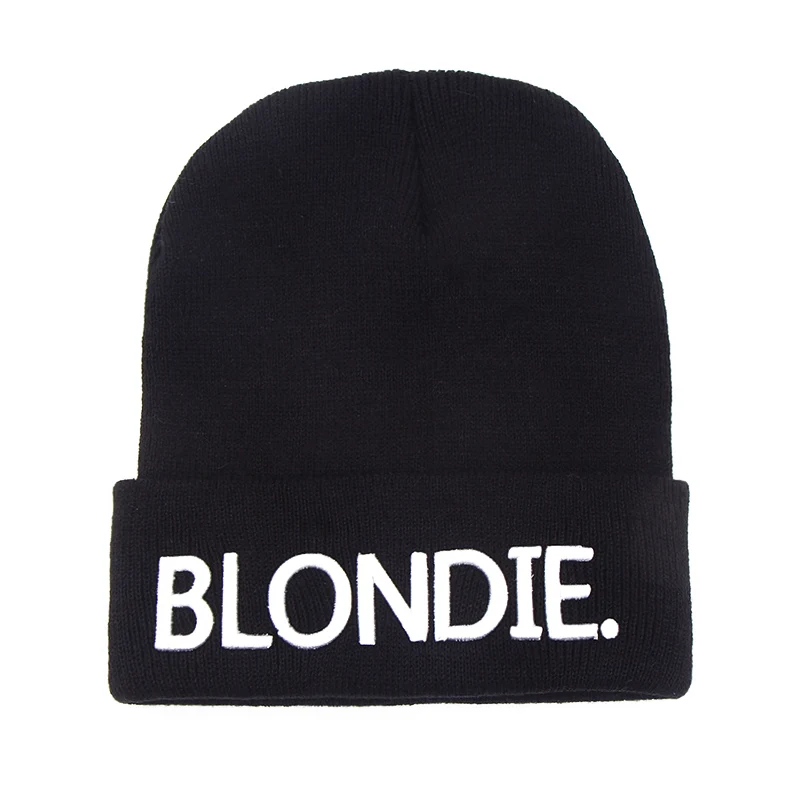 BLONDIE коричневый высокого качества горячая Распродажа облегающие шапки для