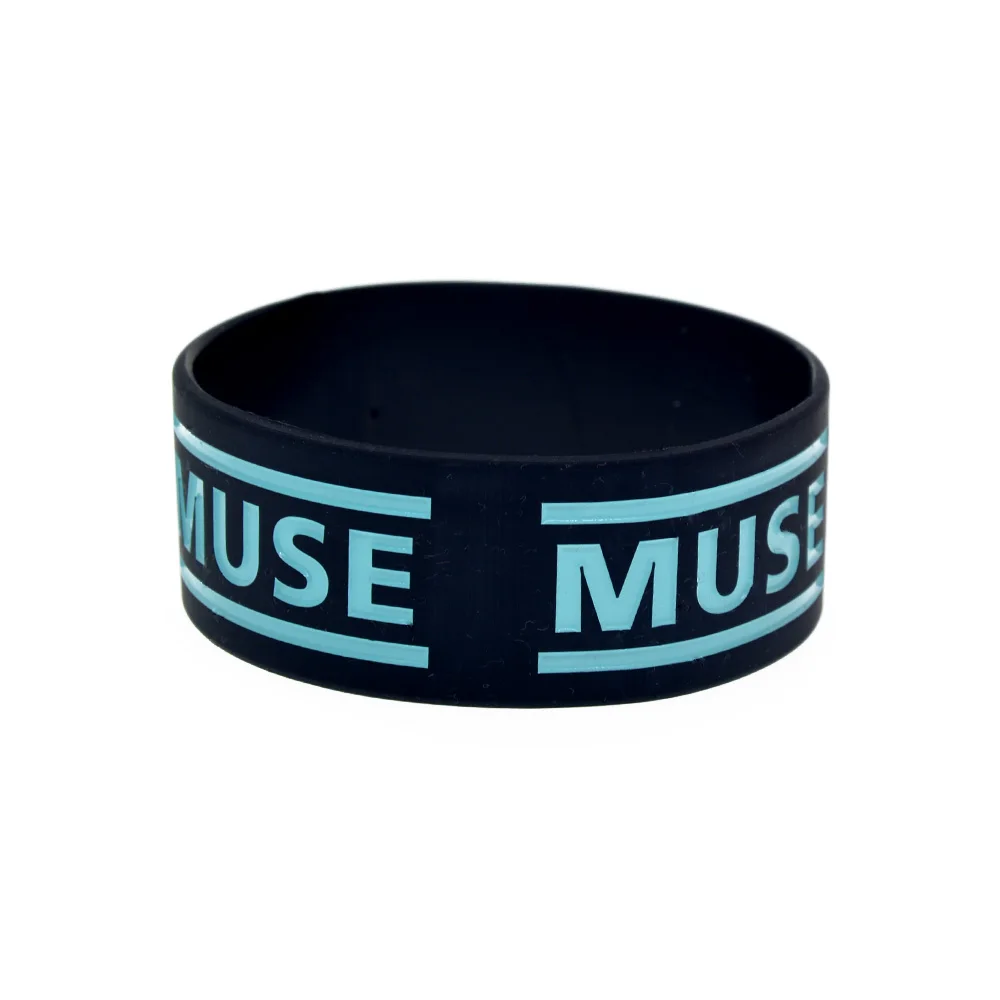 1 шт. силиконовый браслет Muse шириной дюйм для музыкальных фанатов|Браслеты с