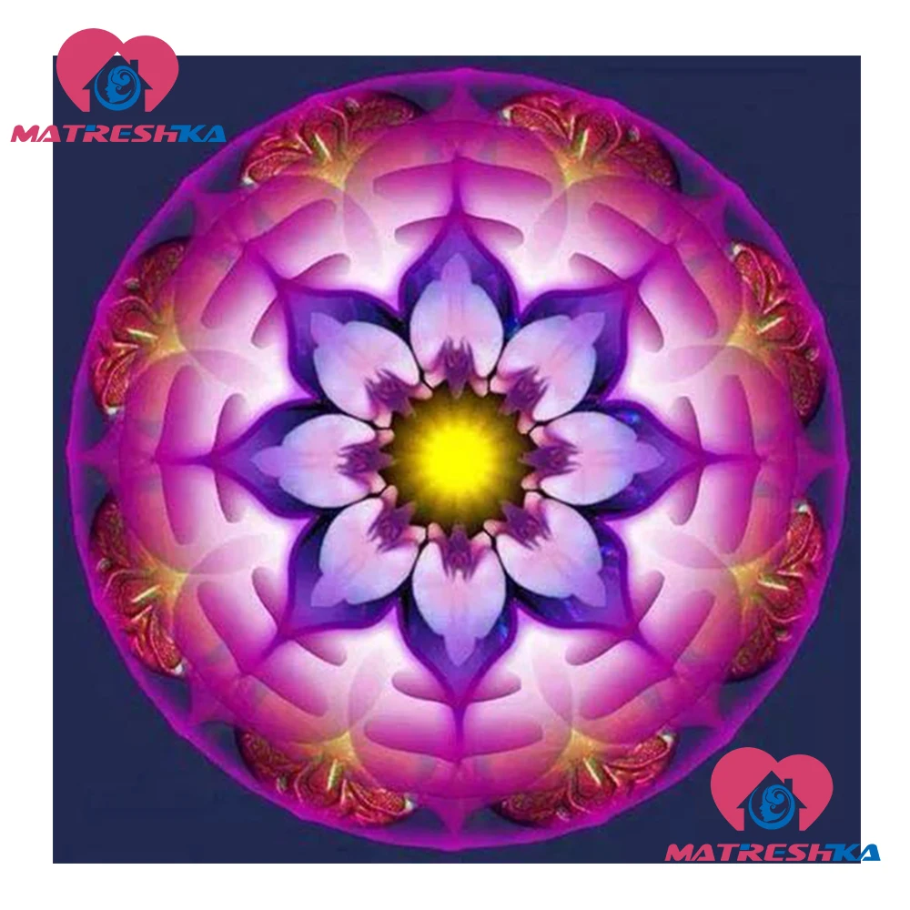 DIY фотографии Стразы картина из мозаики и бриллиантов алмазная живопись Мандала