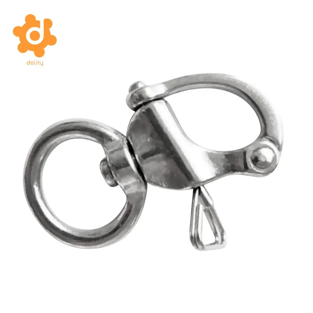 Прочный Нержавеющая сталь оснастки Сережка Quick Release поворотный Бейл