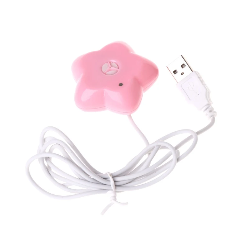 Мини USB увлажнитель воздуха в форме звезды очиститель аромадиффузор для офиса