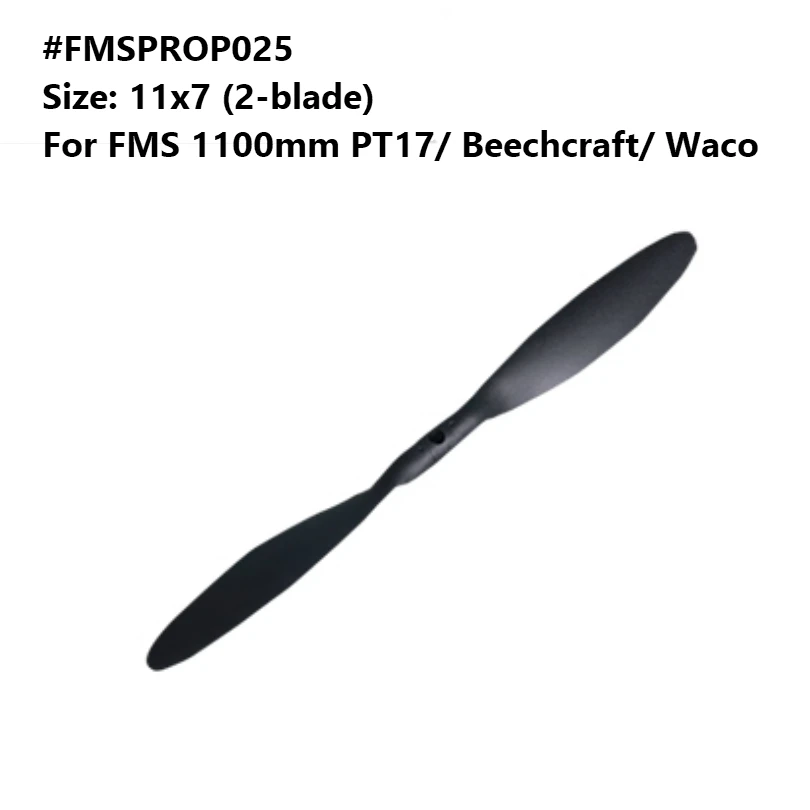 FMS 1100 мм 1,1 м PT17 Beechcraft Waco Propeller 11x7 9 дюймов 2 лезвия PROP025 фотомодель хобби