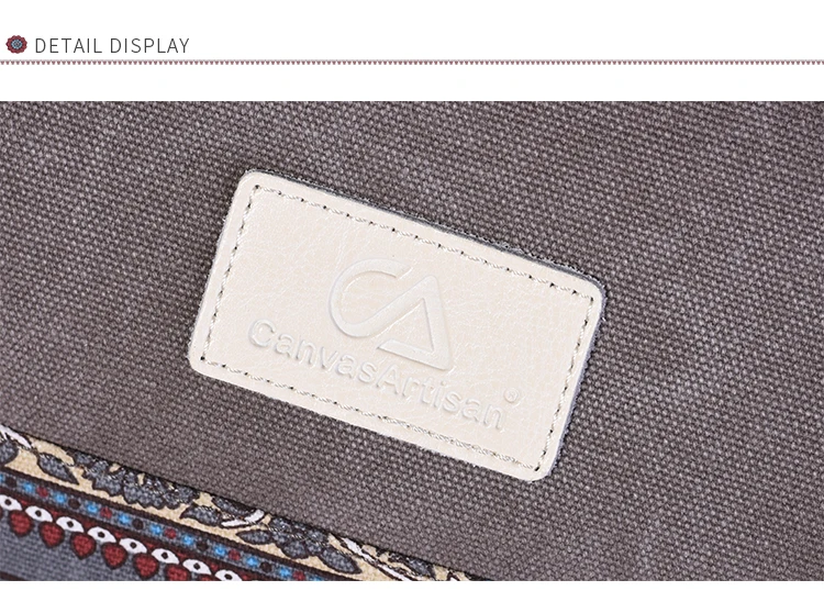 Canvasartisan Для женщин Холст Рюкзак Ретро Стиль Цветочные школа рюкзак ноутбук Рюкзаки Сумки женский Повседневное Колледж daypack