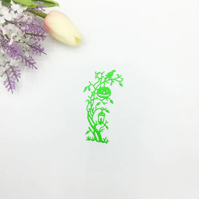 Julyarts Helloween Тыквы дерево резки металла умереть для скрапбукинга Nouveau Arrivage штампы Die