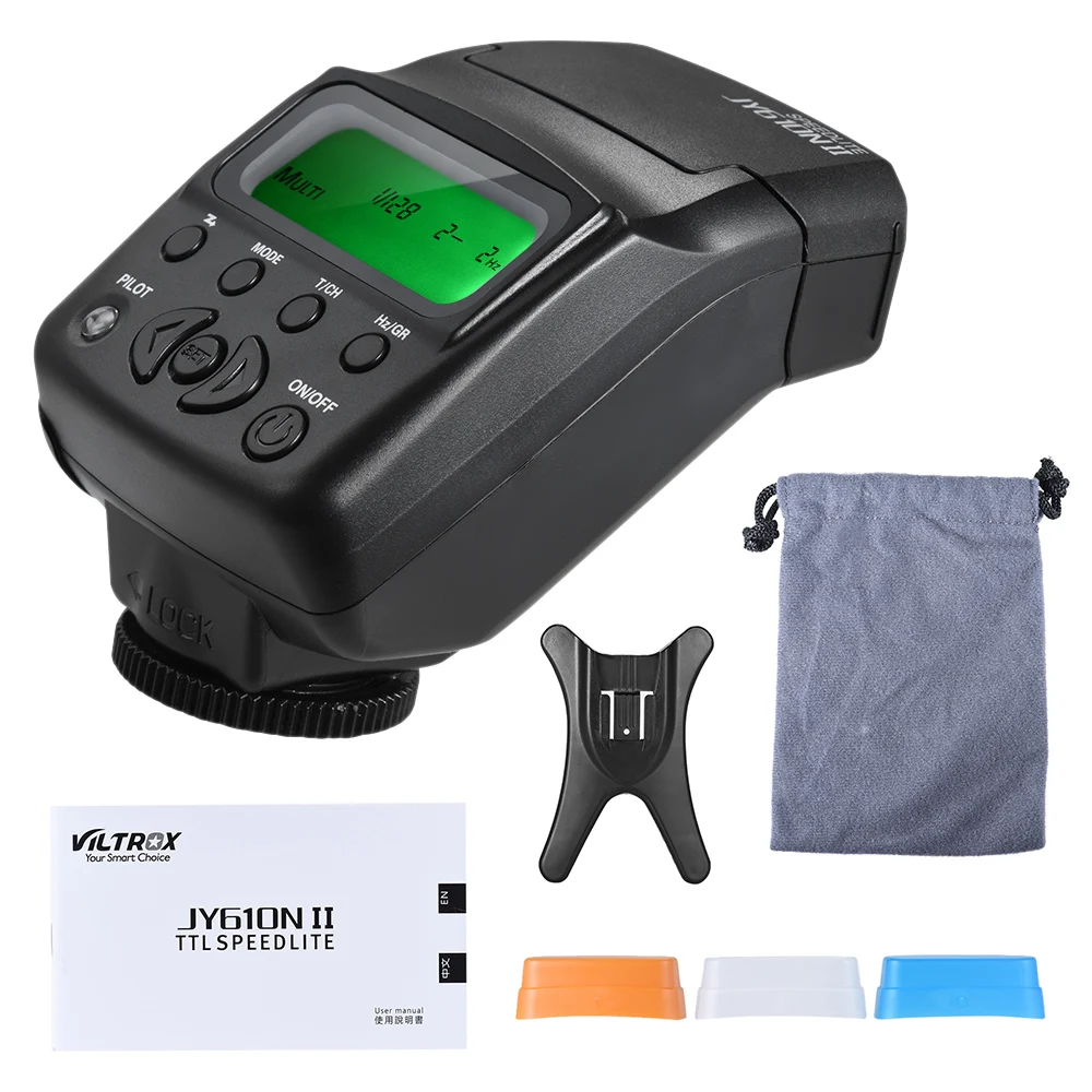 VILTROX мини-вспышка JY-610N II i-ttl накамерная мини-Вспышка Speedlite вспышка для камеры Nikon D3300 D5300 D7100