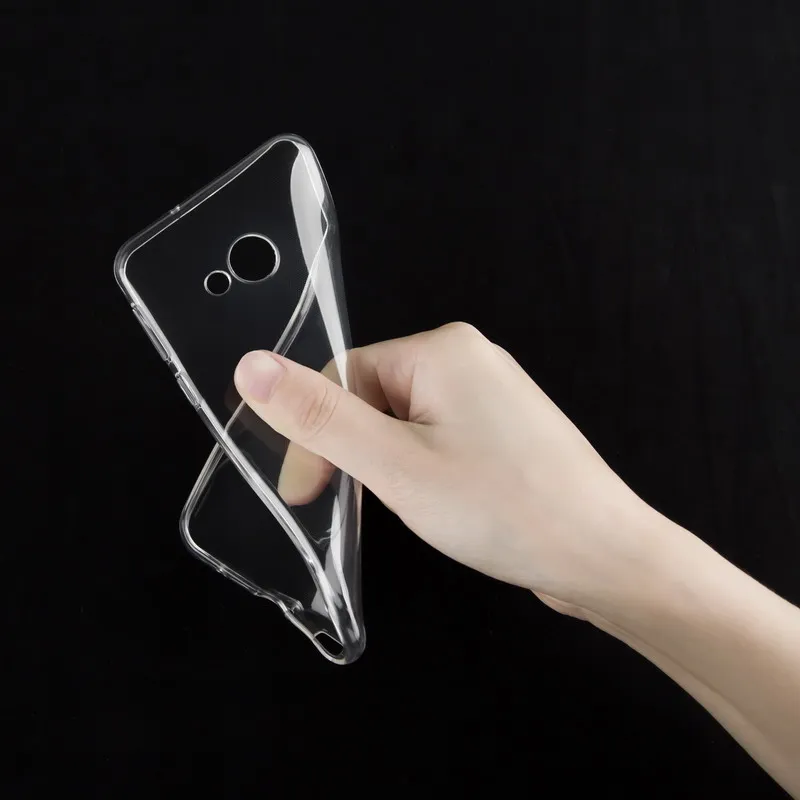 Transparent Ультра Модный чехол для телефона htc Desire 628 One M8 M8s U Play, мягкий силиконовый волчий чехол для LeTV LeEco Le Eco 2 Max Pro - Цвет: Transparent