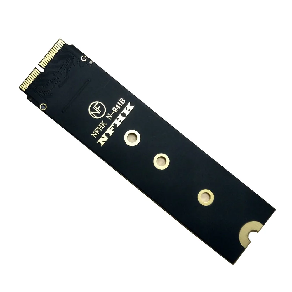 Адаптер M.2 SSD карта NVMe PCIe NGFF на для Macbook Air Pro 2013 2014 2015 A1465 A1398 2280 PCIE x4 Apple