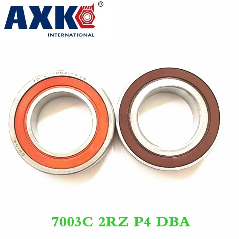 Axk 1 пара 7003 7003c 2rz P4 Dba 17x35x10 17x35x20 герметичные Угловые контактные подшипники