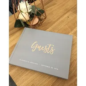 Персонализированные свадебные альбомы для гостей | Дом и сад