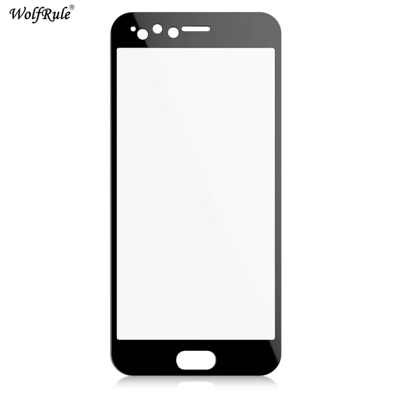 Protector de pantalla OPPO R11 Plus, vidrio templado para OPPO R11 Plus, vidrio de cobertura completa, pel&iacute;cula WolfRule, 2 uds.-2