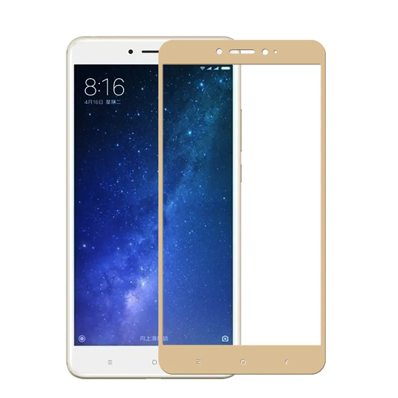 Закаленное стекло для Xiaomi Mi Max 2 защита экрана Xiomi Max2 полное покрытие защитная