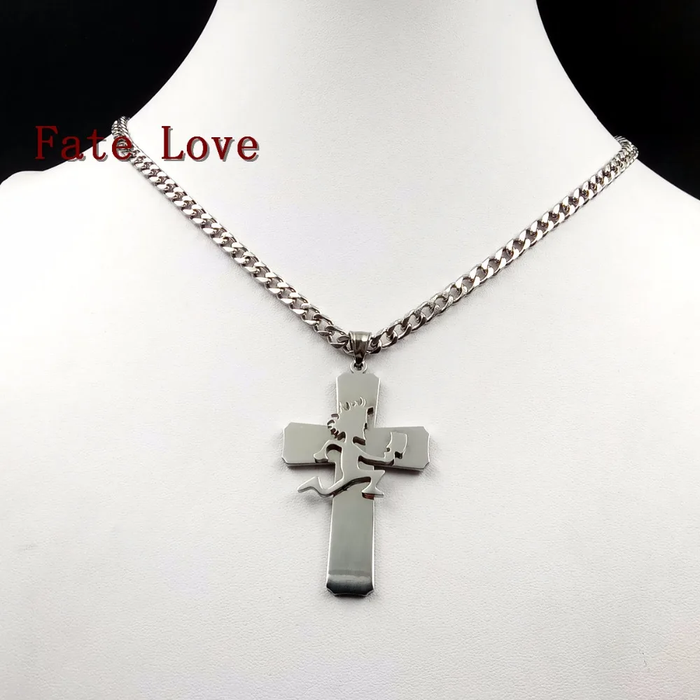 Ювелирное изделие Fate Love большой крест очаровательный топор мужской кулон