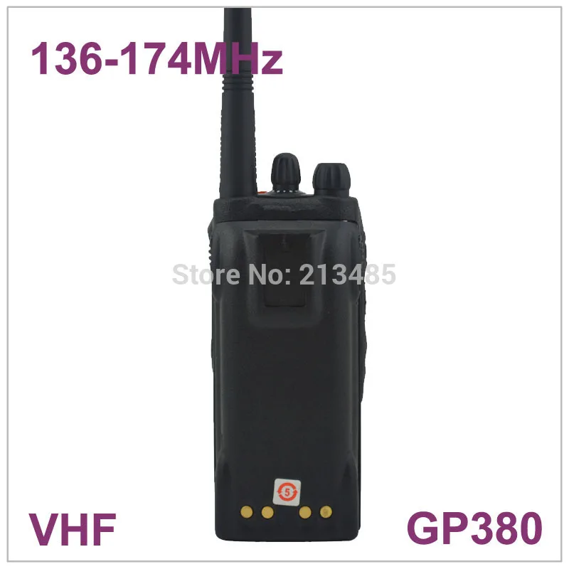 Walkie Takie GP380 VHF 136-174MHz профессиональное Портативное двухстороннее радио