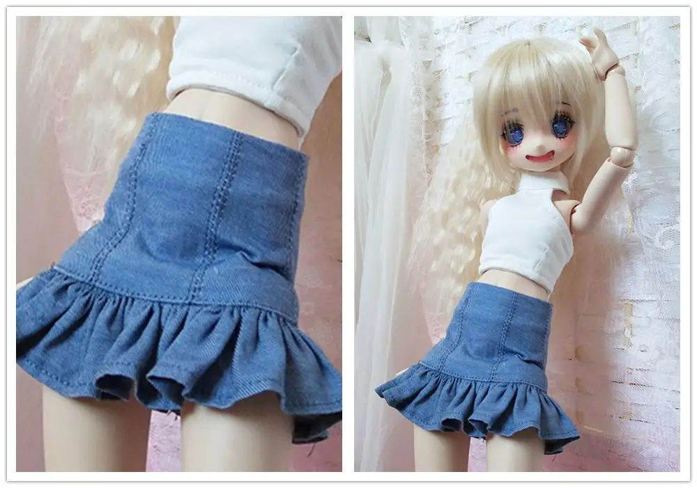 

Slim Lotus Skirt for BJD 1/6 YOSD 1/4 MSD 1/3 SD16 Doll Clothes CWB154