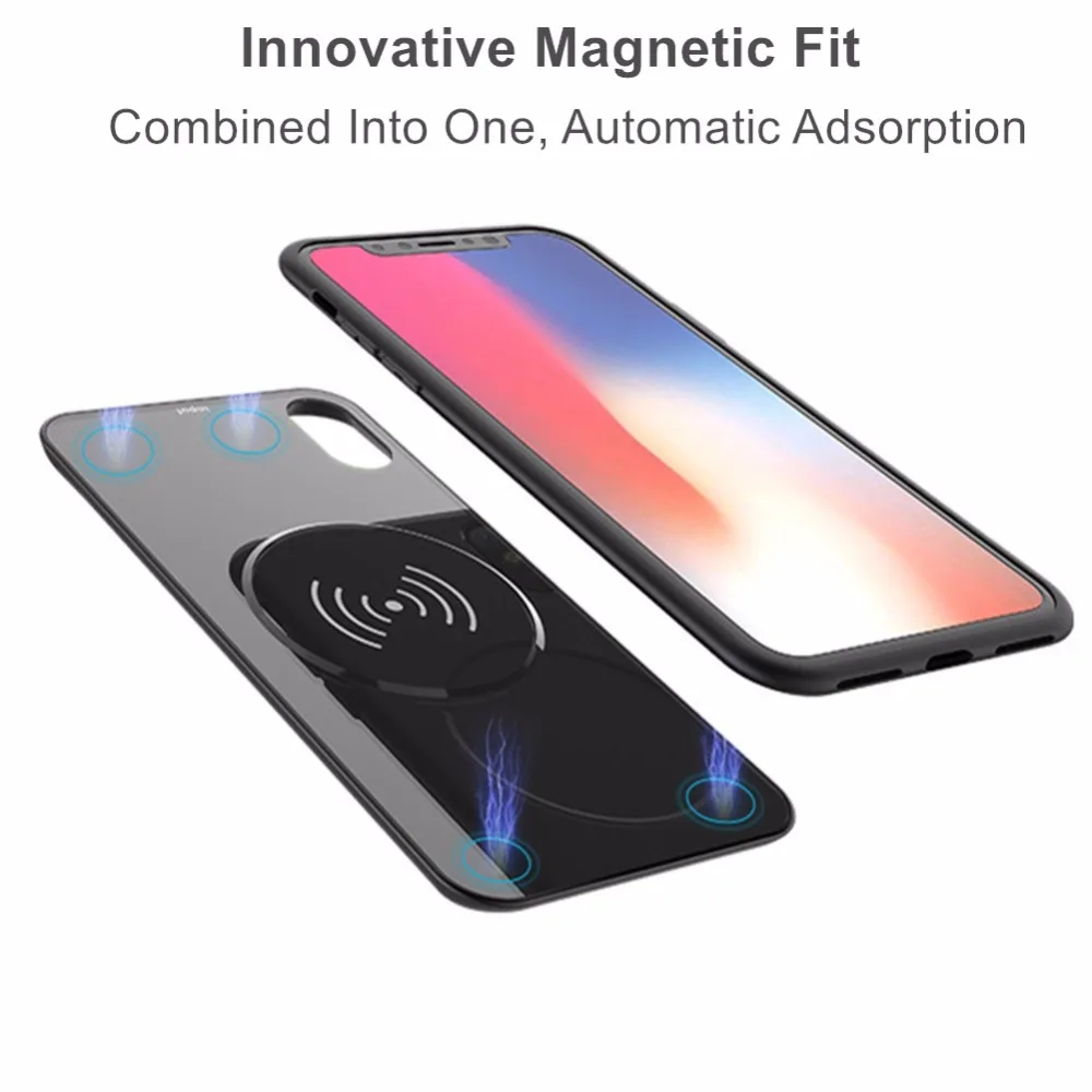 Фото 5000 Mah For iPhone X Power Case Smart Mobile Cover Backup Battery Wireless Charger Pack Bank for Мобильные телефоны и 5000 Mah For iPhone X Power Case Smart Mobile Cover Backup Battery Wireless Charger Pack Bank for Мобильные телефоны и