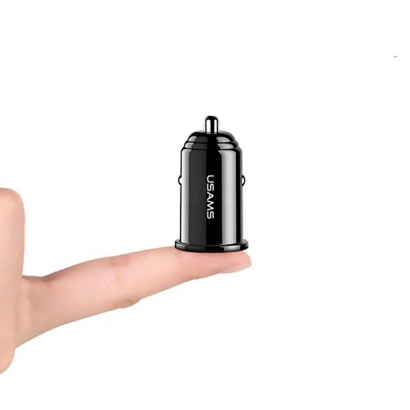 Автомобильное зарядное устройство USAMS универсальное с 2 USB-портами | Мобильные