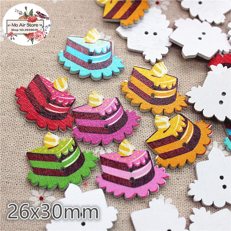 20 шт. деревянные декоративные пуговицы с 2 отверстиями 26x30 мм|decorative buttons|buttons